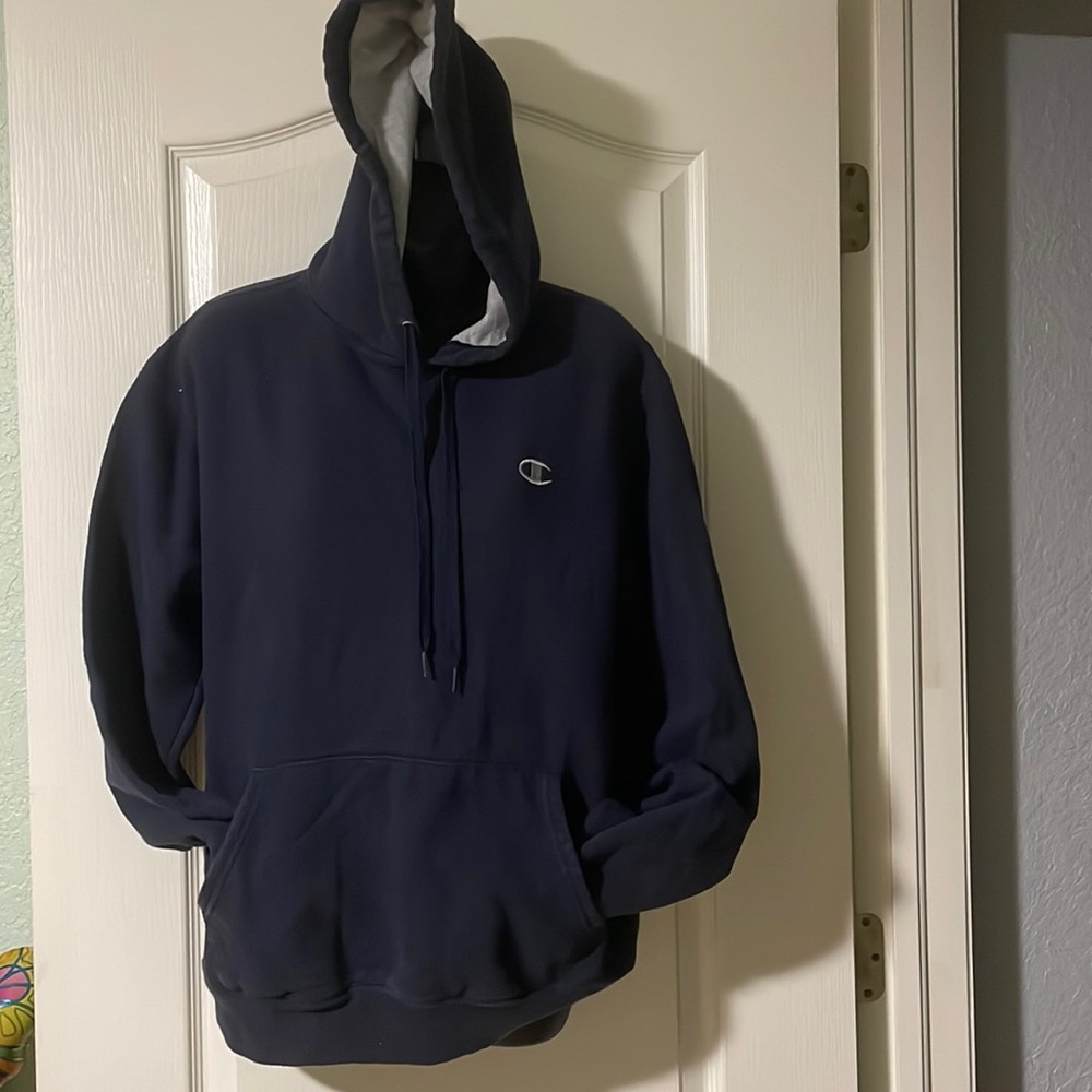Blue sweatshirt